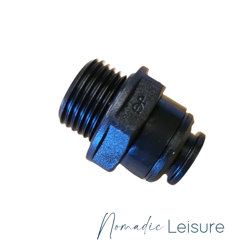 John Guest Male 1/2" BSP to 12mm Push Fit Water