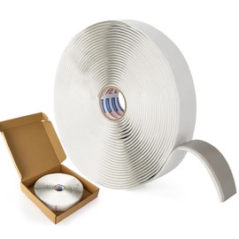 ADHES Premium Butyl Sealant Tape 1" x 30 'x 1/8" Gray Butyl Rubber Sealant Tape for RVs, Vehicles, Marine and Home Repair – Ideal for Headlights, Windows, Doors, and Windshields