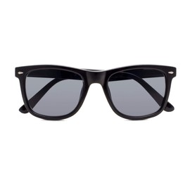 Eyekepper Sunshine Readers Square Large Lenses Spring-Hinges Reading Sunglasses Men Women +0.50