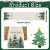 WEILAOK Christmas Table Runner, Christmas Table Runner, Christmas Decoration Table