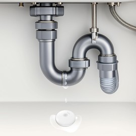 LogiLink SH0134 Wi-Fi Smart Home Water Leak Sensor with >75 dB Volume and IP67 Protection Class (Notification also via APP), Tuya Compatible