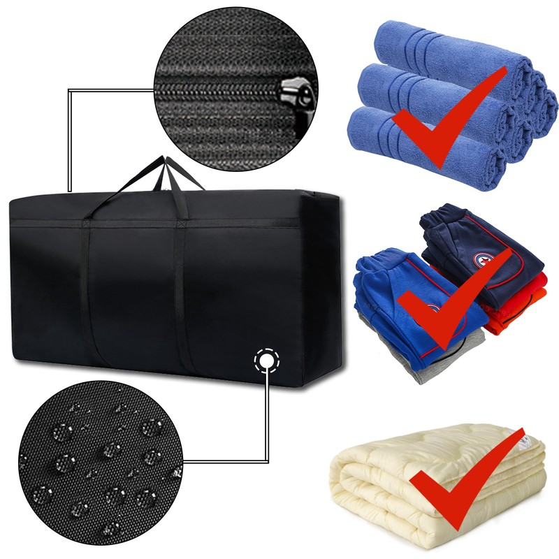 OARCO Large Waterproof Multipurpose Storage Bag for Bedding and Duvets,