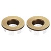 uxcell Sink Trim Overflow Cover, 2Pcs Sink Overflow Rings Bathroom