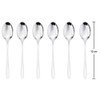 Sambonet 52553A37 Button - Set Moka Spoon - Monobloc coffee