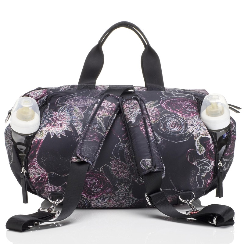 Storksak Seren Convertible Shoulder Backpack, Floral, One Size