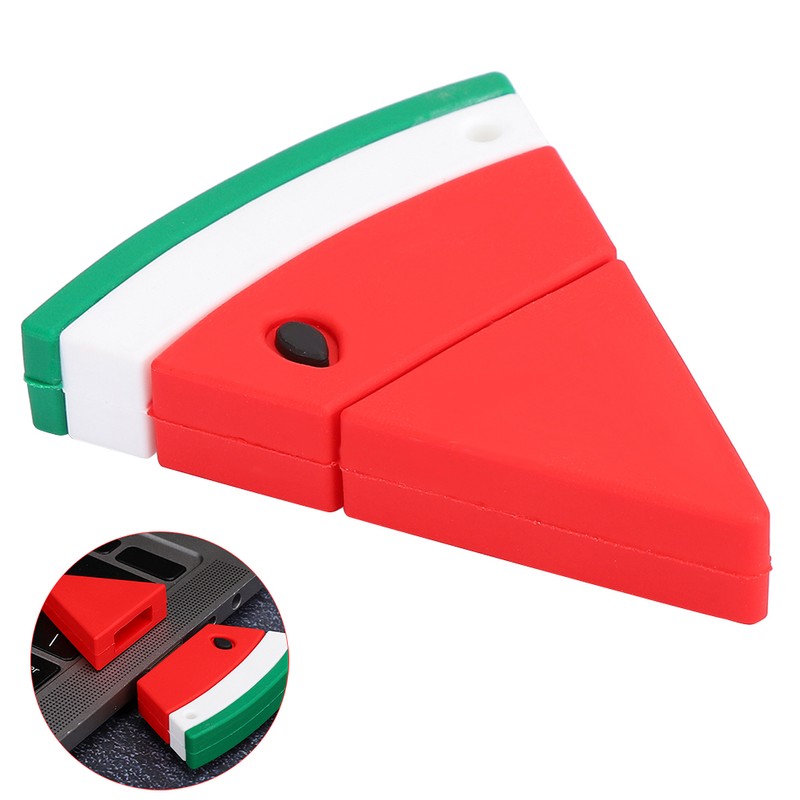 Cartoon U Disk PVC Small USB Watermelon Pattern Flash Pen
