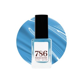 786 Cosmetics Breathable Nail Polish - Vegan Nail Polish, Cruelty-Free, Healthy, Halal Nail Polish, Fast-Drying Nail Polish (Malé)