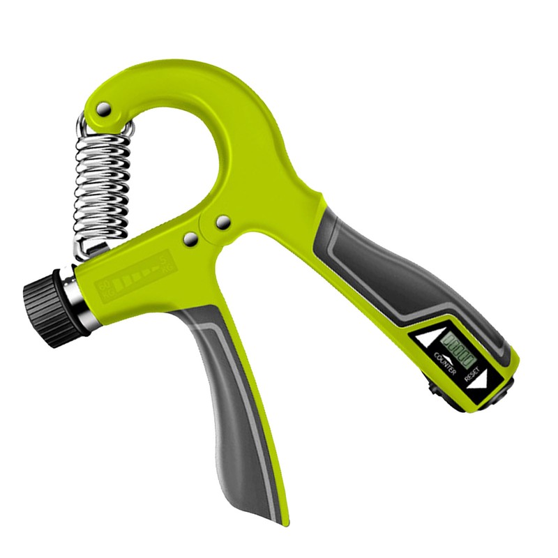 Grip Strength Trainer with Counter Adjustable Strength Electronic Hand Grip