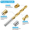 sourcing map Tap and Drill Bit Set, 1pcs M12 x