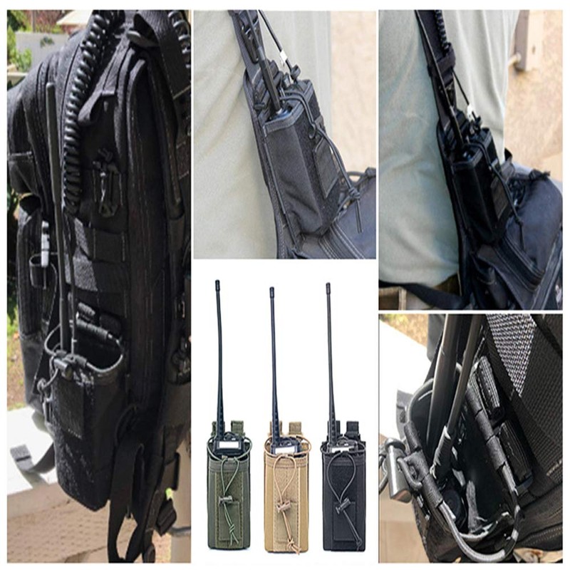 Bakle Radio Boch Bag Holder Walkie Talkie Case Compatible with