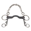 Horse Mouth Bit, Stainless Steel Horse Mouth Snaffle Bit with