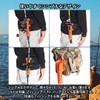 Charmoon 2 Pcs Rod Holder for Waist Belt Portable Langan