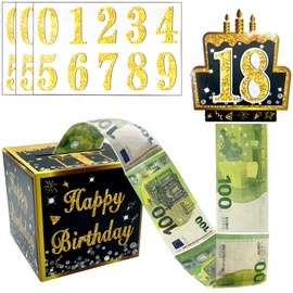 YeahBoom Money Gifts Birthday Surprise Box, DIY Money Gifts Surprise Box, Happy Birthday Gift Box, Money Gifts Birthday, Money Gift Packaging for Your Family, Children, Friends