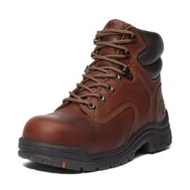 Timberland PRO Women's TiTAN 6 Inch Alloy Safety Toe Industrial Work Boot, Coffee Brown-2024 NEW, 7.5W