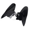 Unbranded Motorcycle Black Saddle Shield Heat Deflectors Fit For Indian
