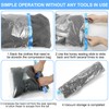 Oaixuilhy Compression Bags Space Saver Bags Vacuum Storage Bags for