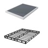 Vaciwe 4 Inch Full Box Spring Heavy Duty Metal Box