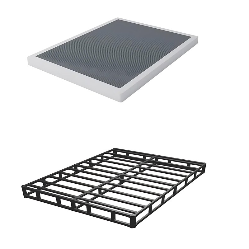 Vaciwe 4 Inch Full Box Spring Heavy Duty Metal Box