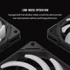 ID-COOLING NO-12015-XT-ARGB Case Fan 15mm Thickness PWM Fan ARGB Lighting