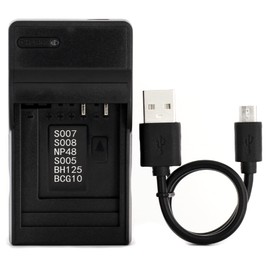 DMW-BCG10 USB Charger for Panasonic Lumix DMC-TZ10, DMC-TZ20, DMC-TZ22, DMC-TZ6, DMC-TZ7, DMC-TZ8, DMC-ZR1, DMC-ZR3, DMC-ZS1, DMC-ZS3, DMC-ZS5, DMC-ZS7, DMC-ZX1, DMC-ZX3 Camera and More