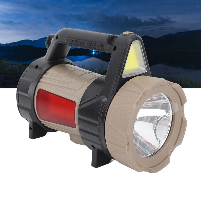 Spotlight Rechargeable Handheld Lamp Strong Light Searchlight 3500lm Flashlight for