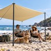 2Pcs Telescopic Tent Poles – Adjustable Aluminum Alloy Camping Awning