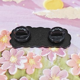 Ficsowy "She Had A Marvelous Time Ruining Everything" - Enamel Pin - Inspirational Lyrics Brooch for Music Lovers-Empowering Feminist Pin for Women, Girls, and Equality Advocates