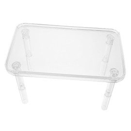 HANABASS Delicate Hamster Platform Set for Chinchilla 4-Legged Detachable Crystal Stand Toys and Accessories