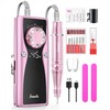 Electric Nail Drill Professional Kit: 45,000 RPM USB Rechargeable Efile