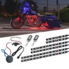 LEDGlow 6pc Advanced Million Color LED Motorcycle Accent Underlow Light
