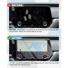 CDEFG for 2025 GX 550 Screen Protector Compatible with 2024 2025 Lexus GX 550 14-Inch Screen Protector 2025 GX 550 Accessories Tempered Glass Screen Cover