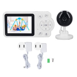 Baby Monitor with Camera Sound 2.8 Inch LCD Wireless Smart Baby Monitoring Cry Detection Video Monito Home Use 100‑240V US Plug