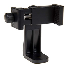 Fotodiox Cell Phone Tripod Mount Adapter - Universal Adjustable Phone Tripod Mount Clamp for Smartphones (2.2" - 4" Wide)