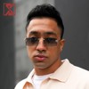SHEEN KELLY Retro Rimless Sunglasses for Men Women Rectangle Ultra