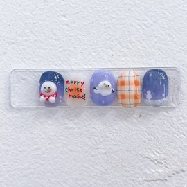 [x-mas collection 3] Snow Pop ⊹ - Short Oval / [x-mas컬렉션3] Snow Pop ⊹ - 숏오벌