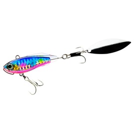 DUEL HARDCORE F1184-HBPC-Blupin Candy Sea Bass Flounder Spin Tail Hardcore Solid Spin 1.1 oz (32 g) 2.2 inches (55 mm)