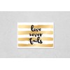 Poster Reproduction of Love never fails romantic inspirational inscription. Greeting