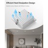 HITOO 8 Inch Square Recessed Light 5000K Anti-Glare LED Ceiling