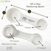 All In One Measuring Spoon With 1 Tbsp, 1 Tsp,