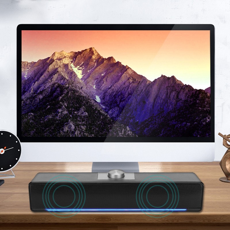 Speaker Desktop Notebook Multimedia Mini Speaker 3W 2.0 Channel Computer
