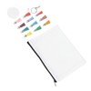 Sublimation Cosmetic Bag Blanks Set DIY Thermal Transfer Blank Cosmetic