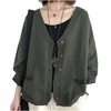 Emmé Rousset Women's Cardigan w/ Pockets, Available in 6 Colors,
