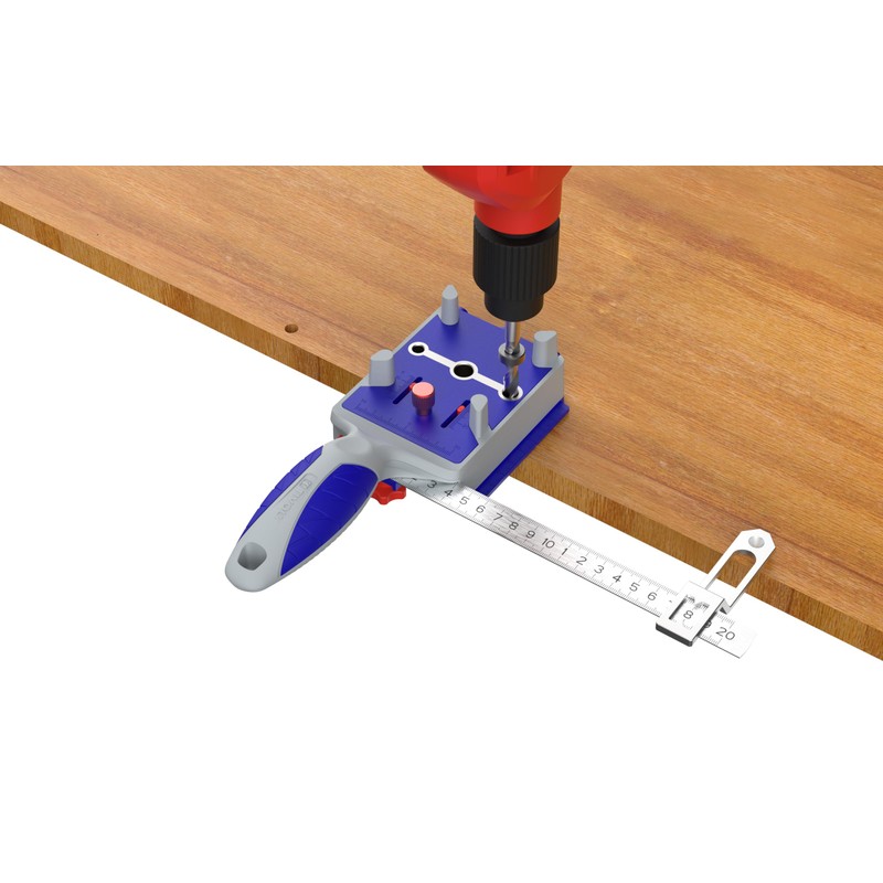 TIVOLY - Drill Guide for Wooden Dowels - Template for