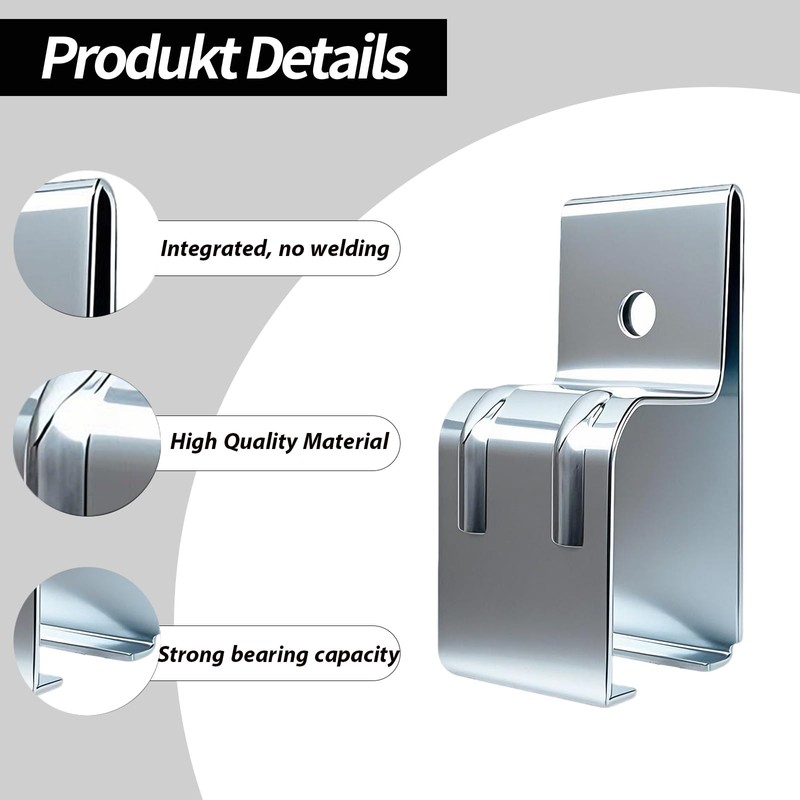 BIAXJUNY Barn Door Hardware, Heavy Duty Box Rail Hanger Bracket,