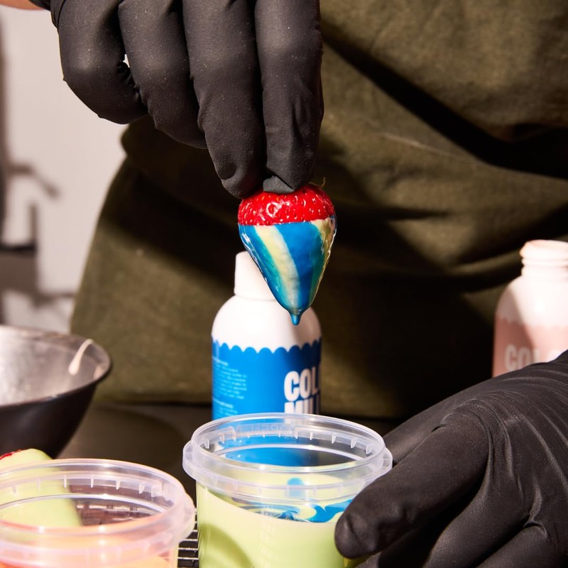 Colour Mill Chocolate Drip Easy-Melt Drizzle for Desserts, 125 Grams