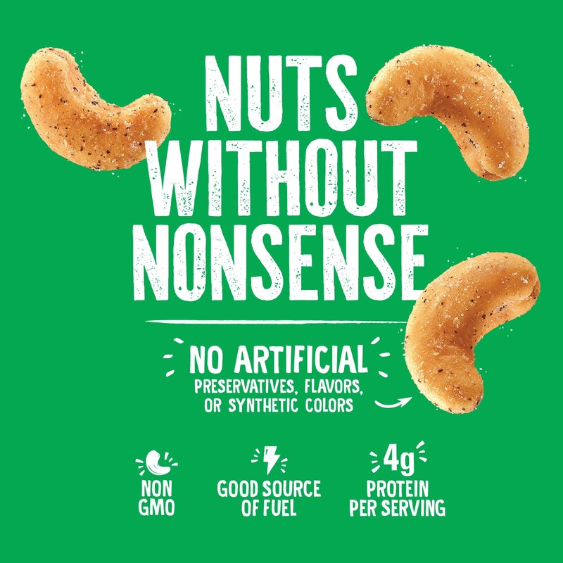 Emerald Nuts Salt and Pepper Seasoned Cashews (1-Pack) | 5