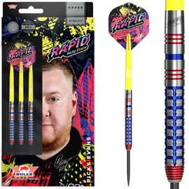 BULL'S Ricky Evans Steel Darts | 90% Tungsten 22g Steeltip Darts | Professional Darts for Every Player