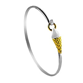 Cape Cod Jewelry-CCJ Ice Cream Cone Cuff Latch Bracelet
