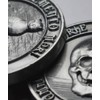 The Commemorative Coin Company MEMENTO MORI/VIVERE Antique Silver REMINDER COIN