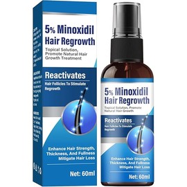 5% Μiпοxidīl for Men and Women, Hair Growth Serum Spray for Stronger, Thicker and Longer Hair Regrowth, Hair Loss and Thinning Hair Loss Treatment